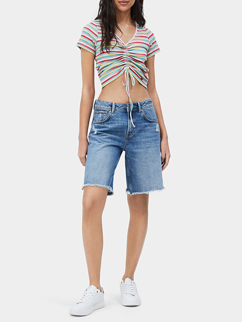 DELFIN Ribbed T-shirt - 3