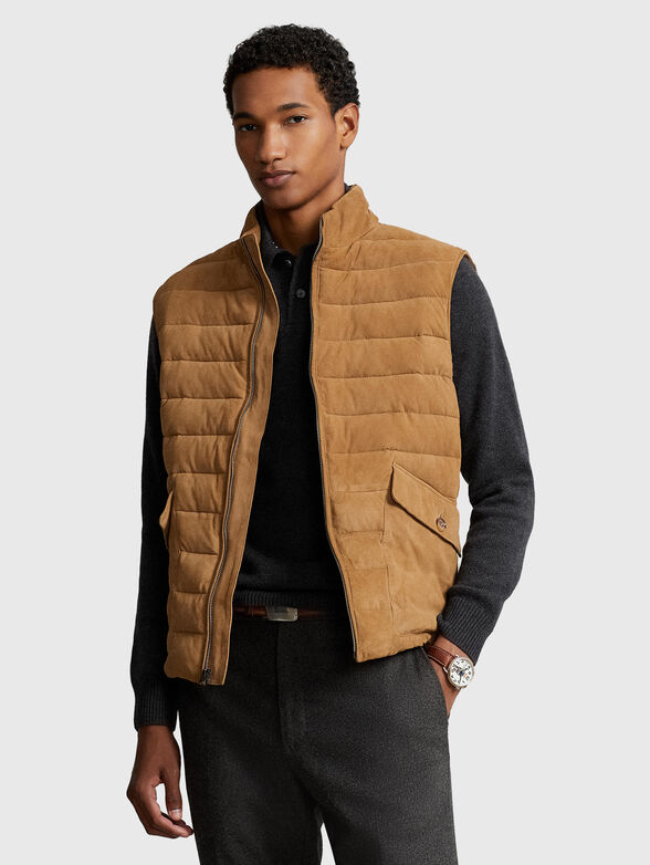 Suede vest  - 1