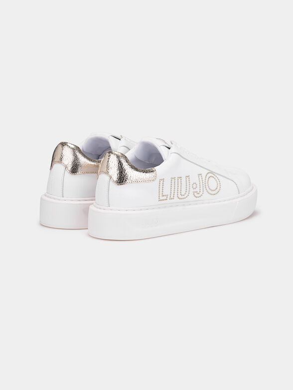 KYLIE 05 sneakers with gold studs - 3