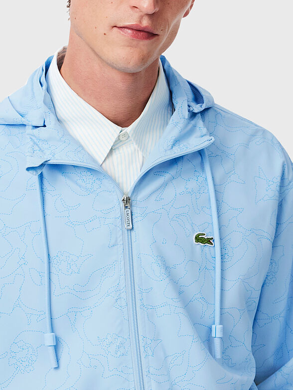 Transition jacket with monogram print - 4