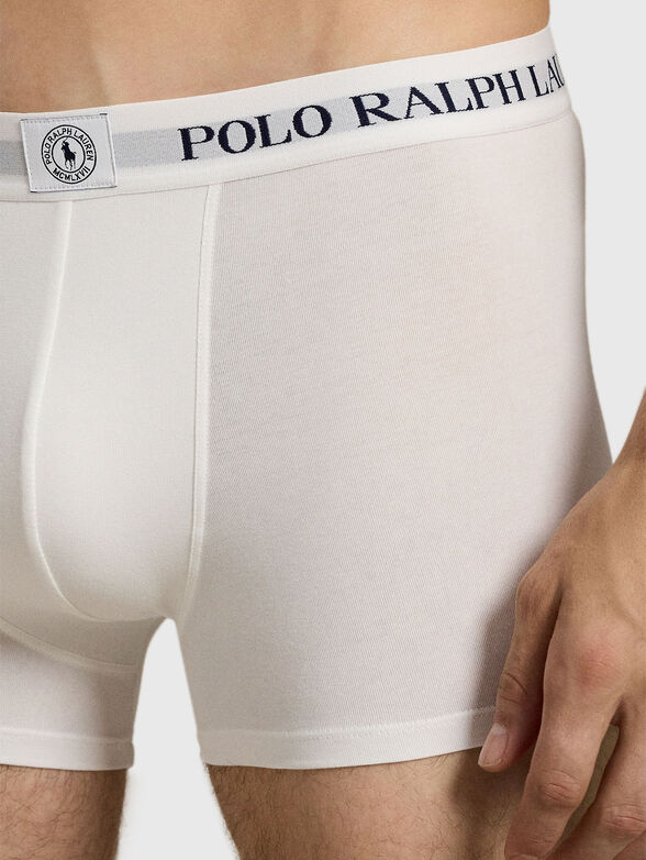 Set of three pairs of boxer with logo - 6