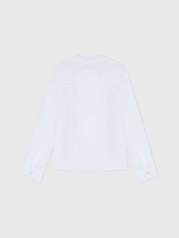 Cotton poplin shirt - 2