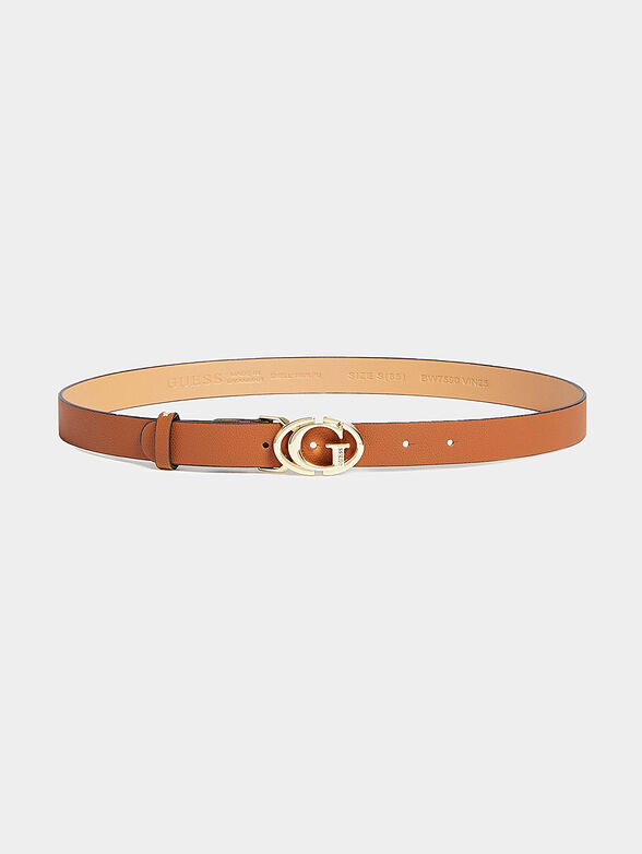 Belt with logo accent - 2