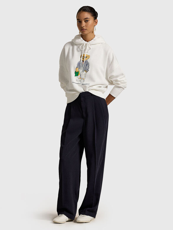 Polo Bear fleece hoodie - 1