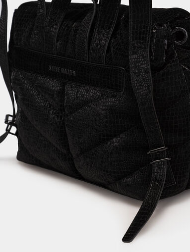 BSANNAH beige backpack with quilted effect - 5