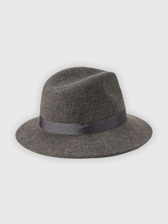 Wool fedora hat - 2