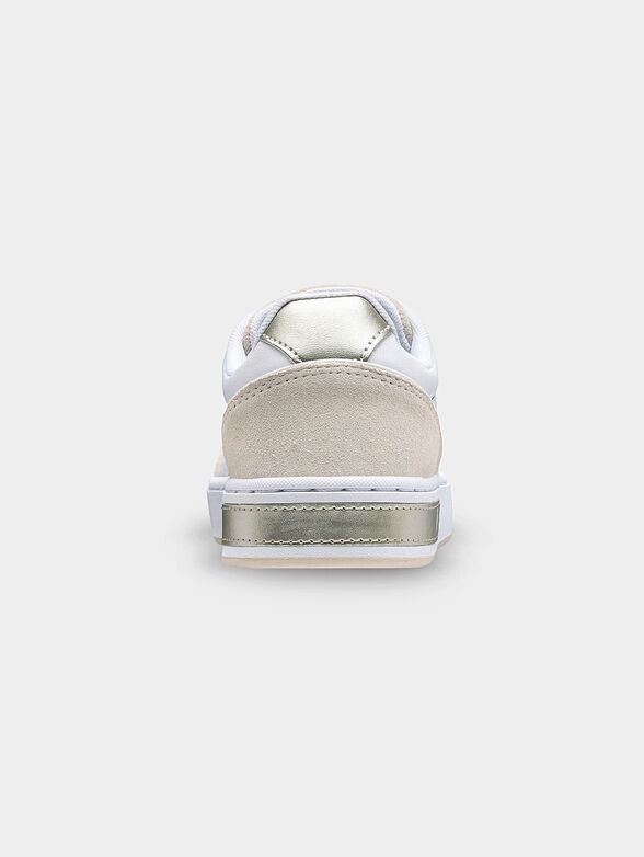 COURT BLOCK sports shoes with gold detail - 3