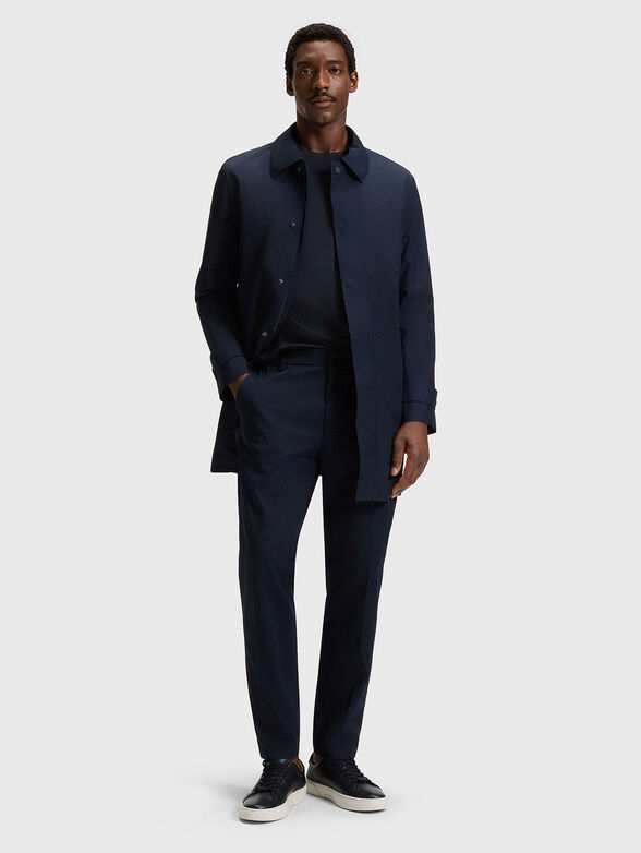 T-shirt with oval neckline - 2