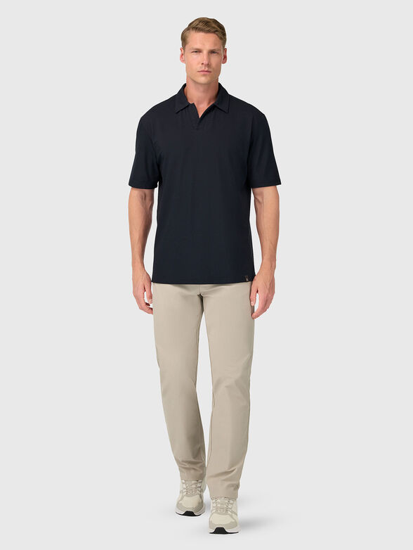 Dark blue polo shirt - 2