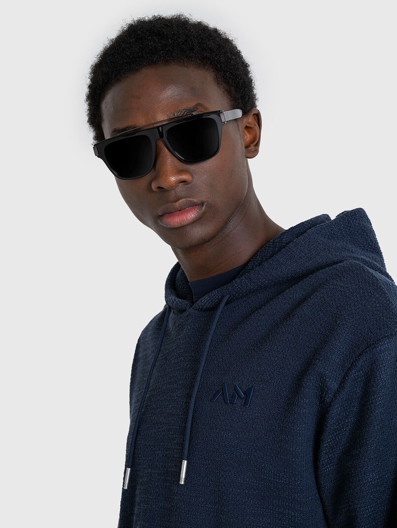  DOBBY dark blue hoodie - 3