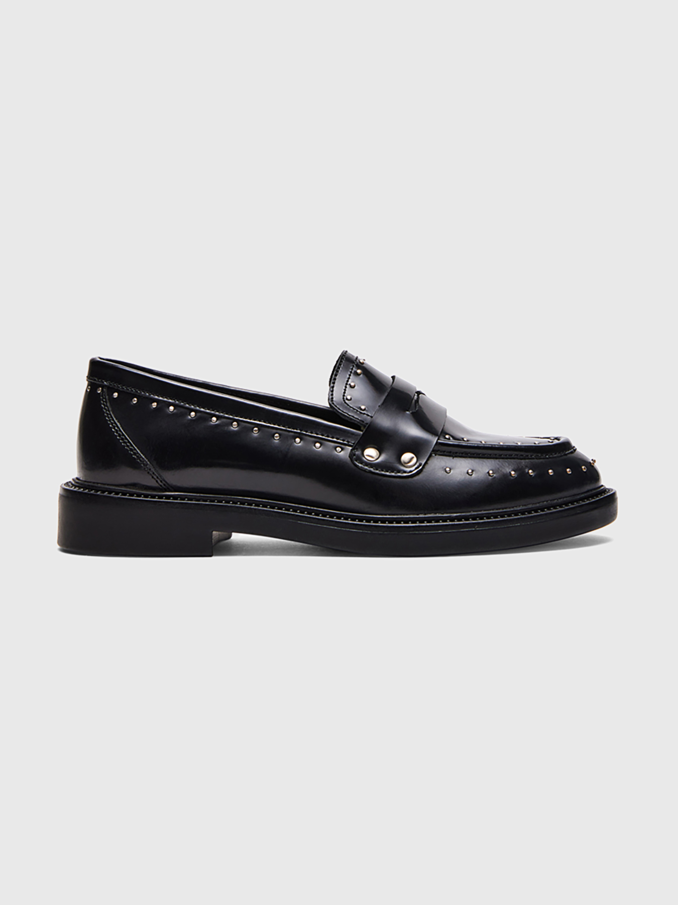 HARLOE leather loafers with eyelets brand STEVE MADDEN