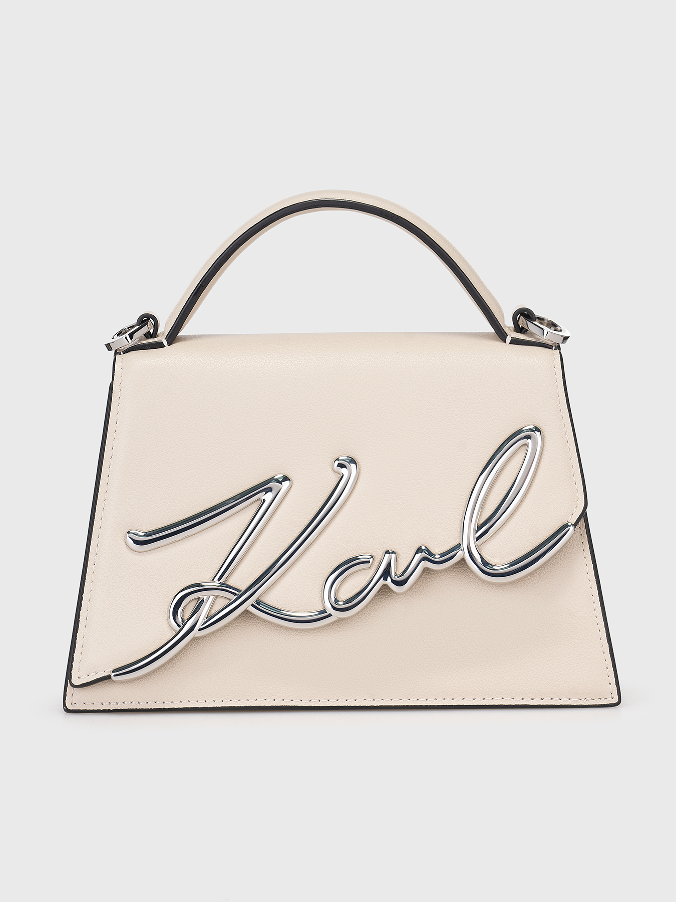 KARL LAGERFELD バック　2way ブラウン Kosette Shoulder Bag With Studs | Crossbodies & Satchels