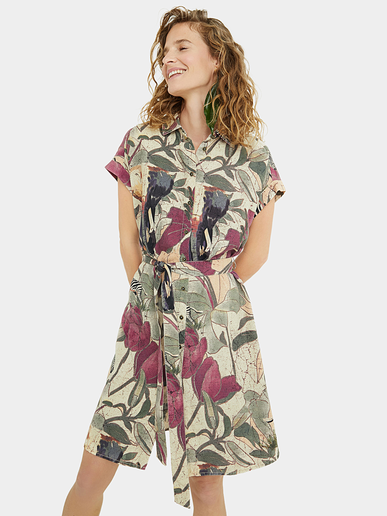 ETNICAN Dress from lyocell brand DESIGUAL