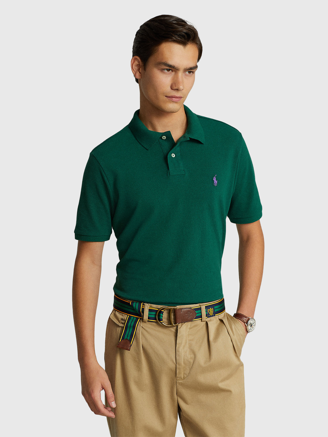 Polo shirt in green brand POLO RALPH LAUREN — Globalbrandsstore.com/en