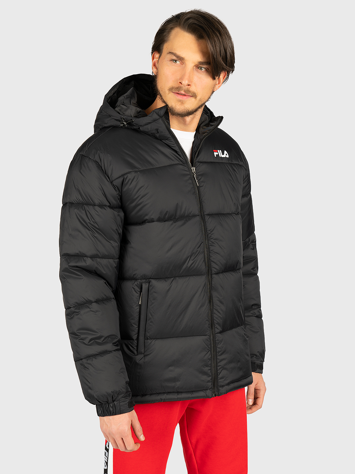 SCOOTER Jacket in black brand FILA — Globalbrandsstore.com/en
