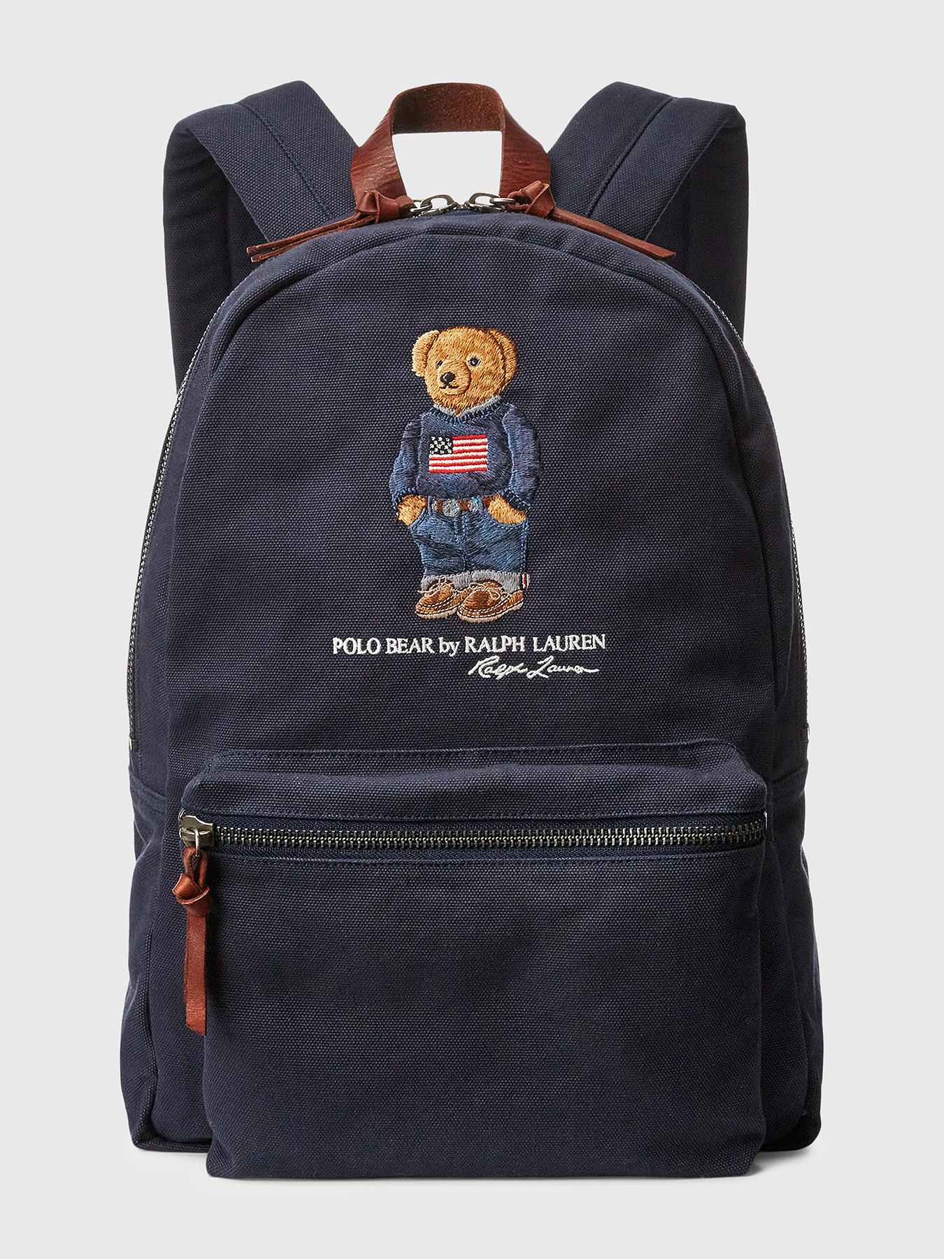 Backpack with Polo Bear embroidery brand POLO RALPH LAUREN