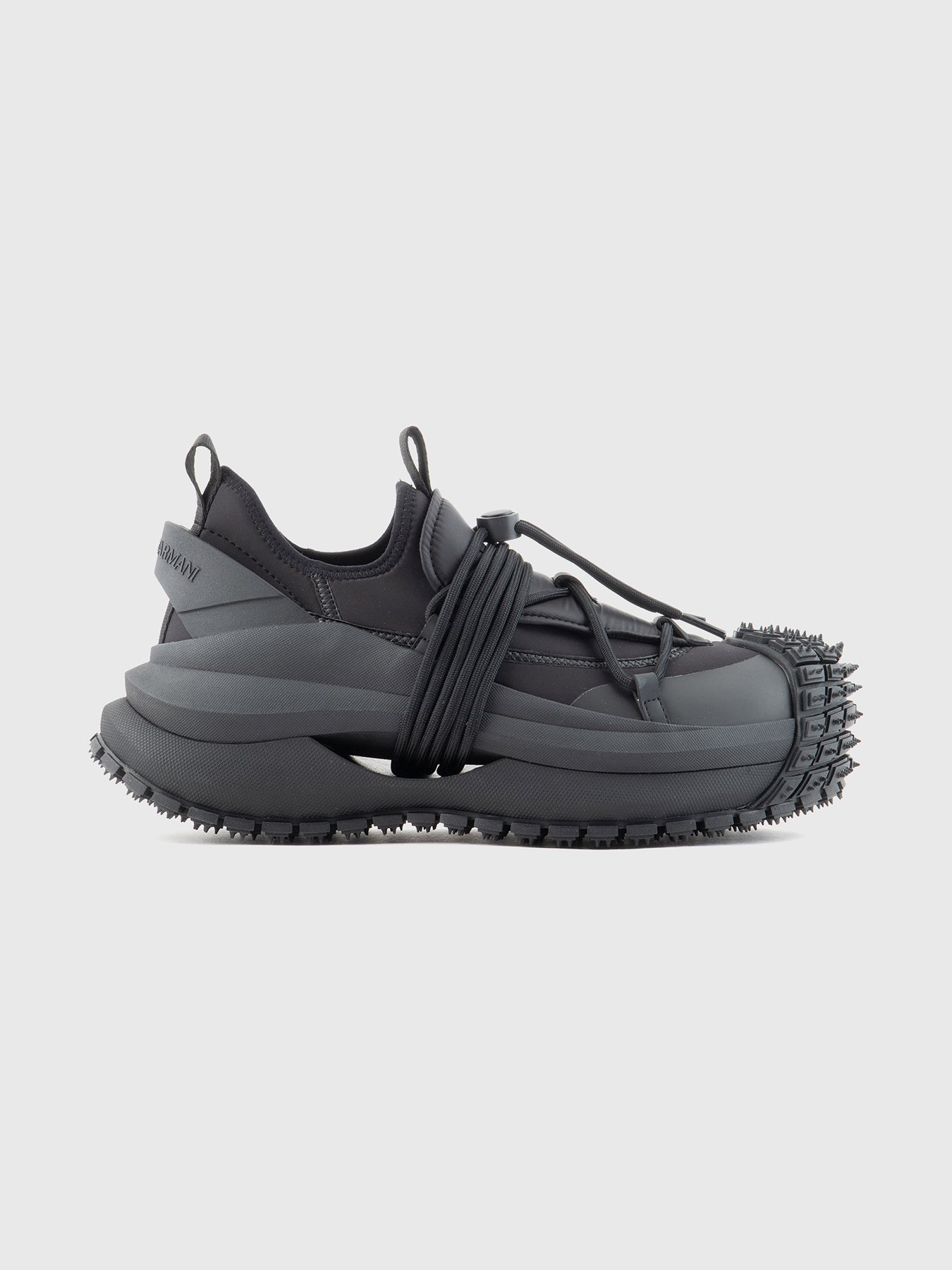 Sneakers with cut-out detail on the sole brand EMPORIO ARMANI