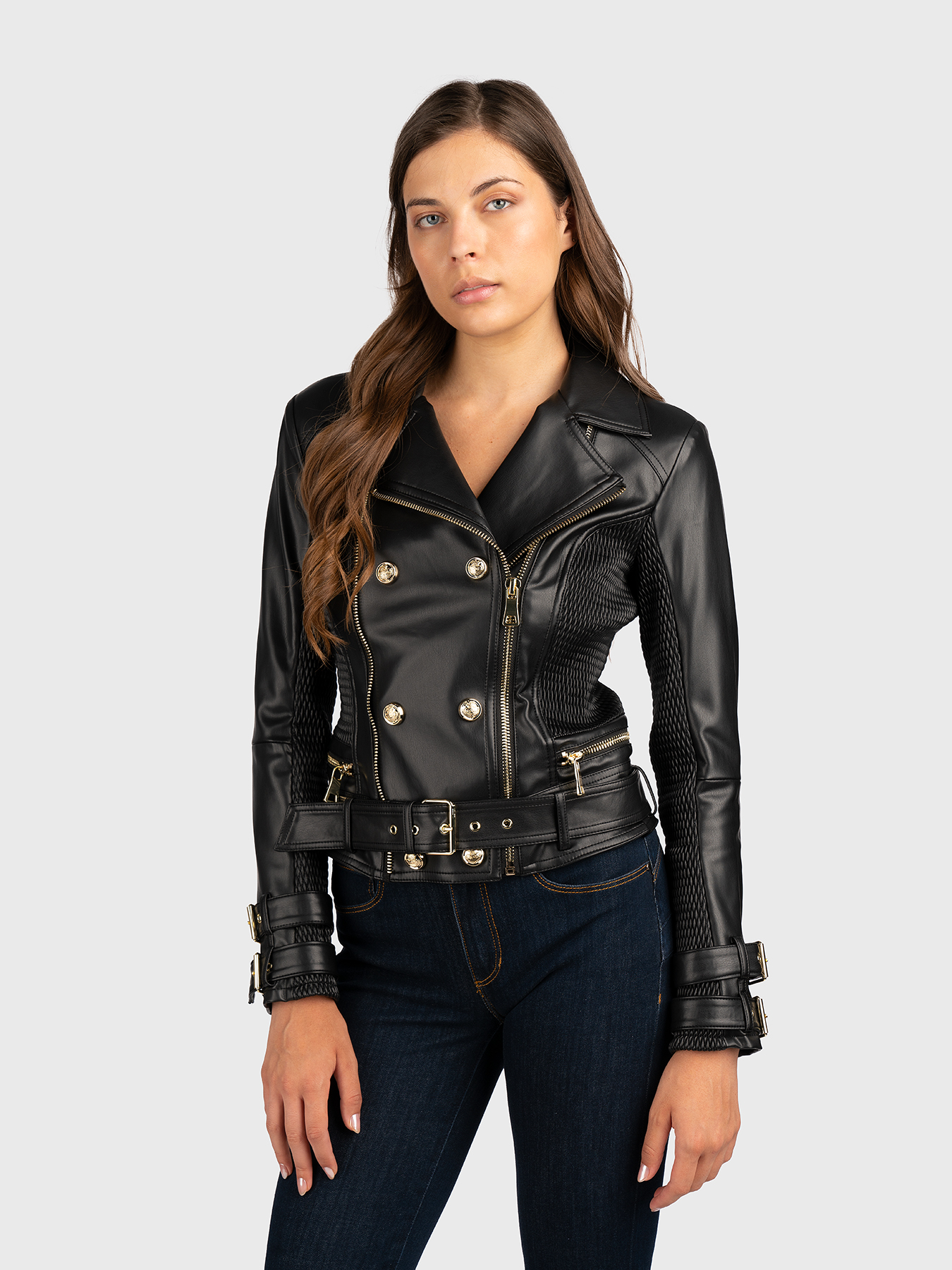MYLA biker jacket brand GUESS — Globalbrandsstore.com/en