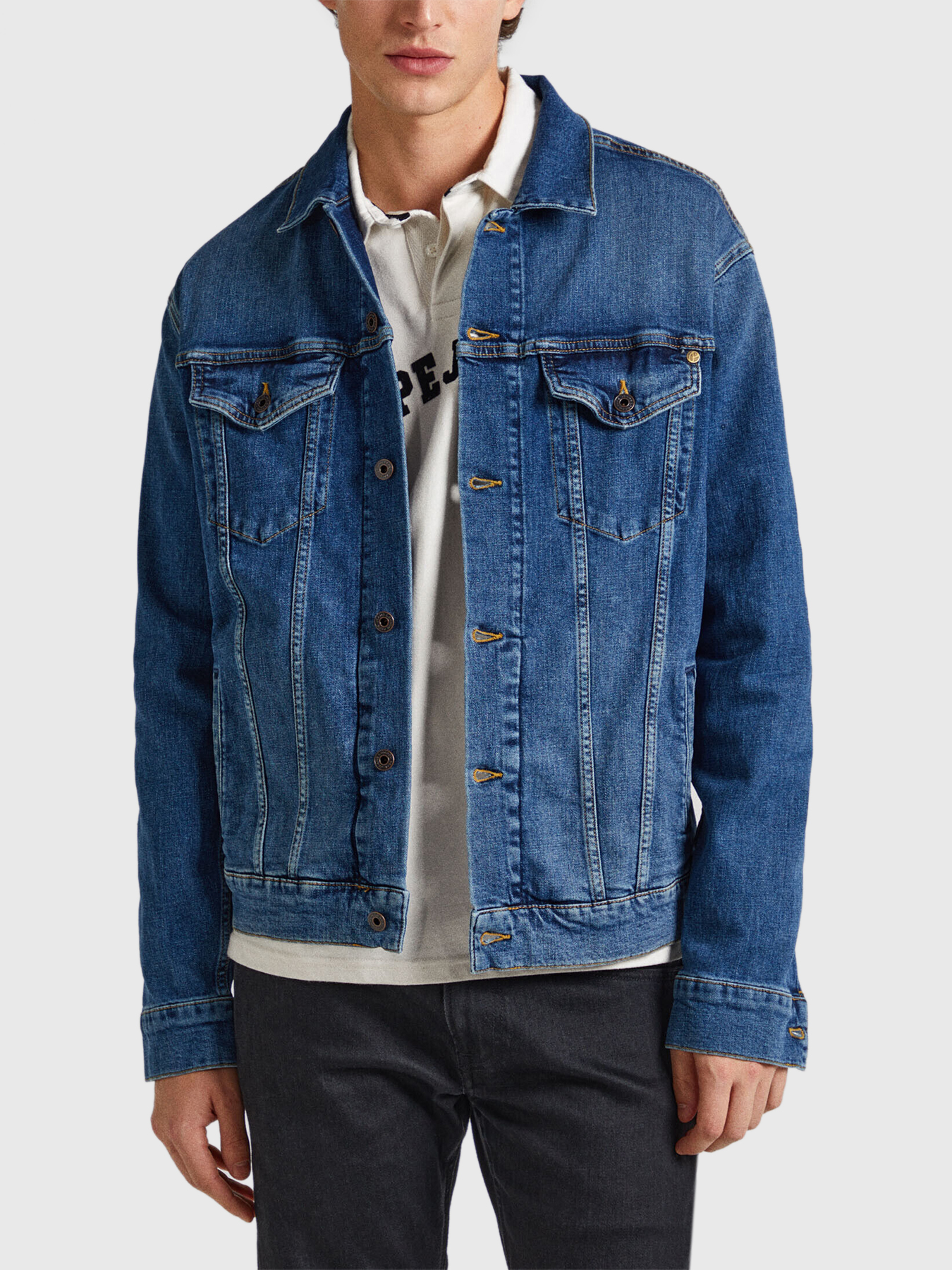 （訳ありセール 格安） Pepe brand jacket denim PINNERS Jeans Globalbrandsstore.com/en — ジャケット・アウター