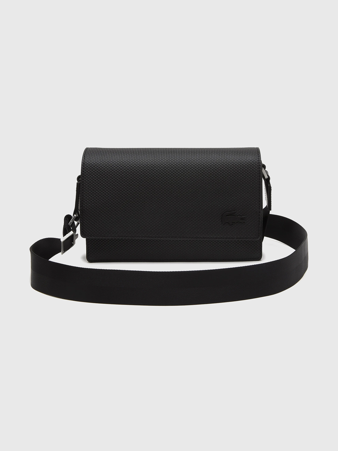 Unisex black bag brand LACOSTE —