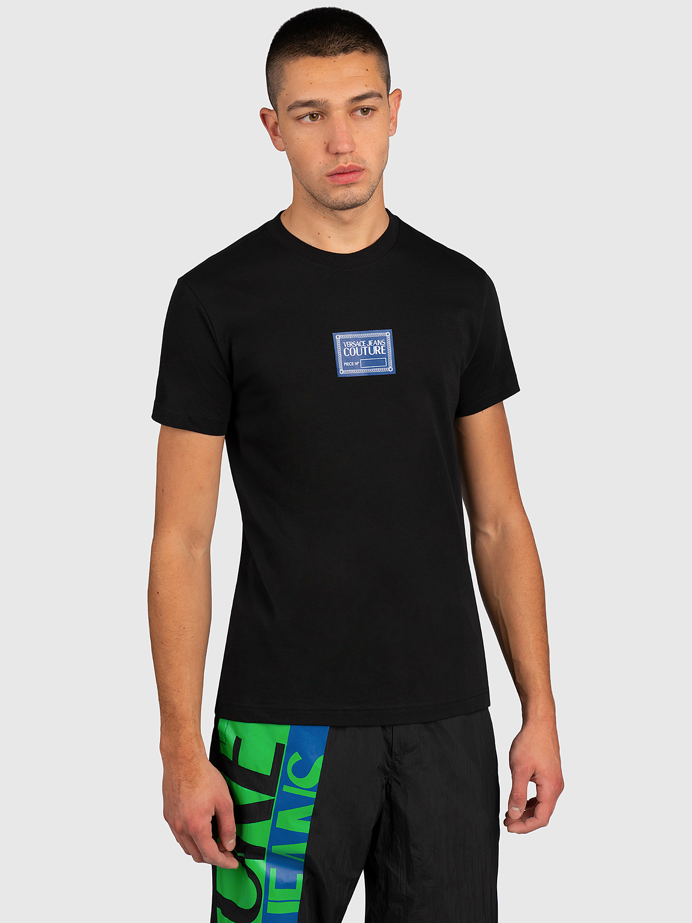 Т-shirt with logo print brand VERSACE JEANS COUTURE