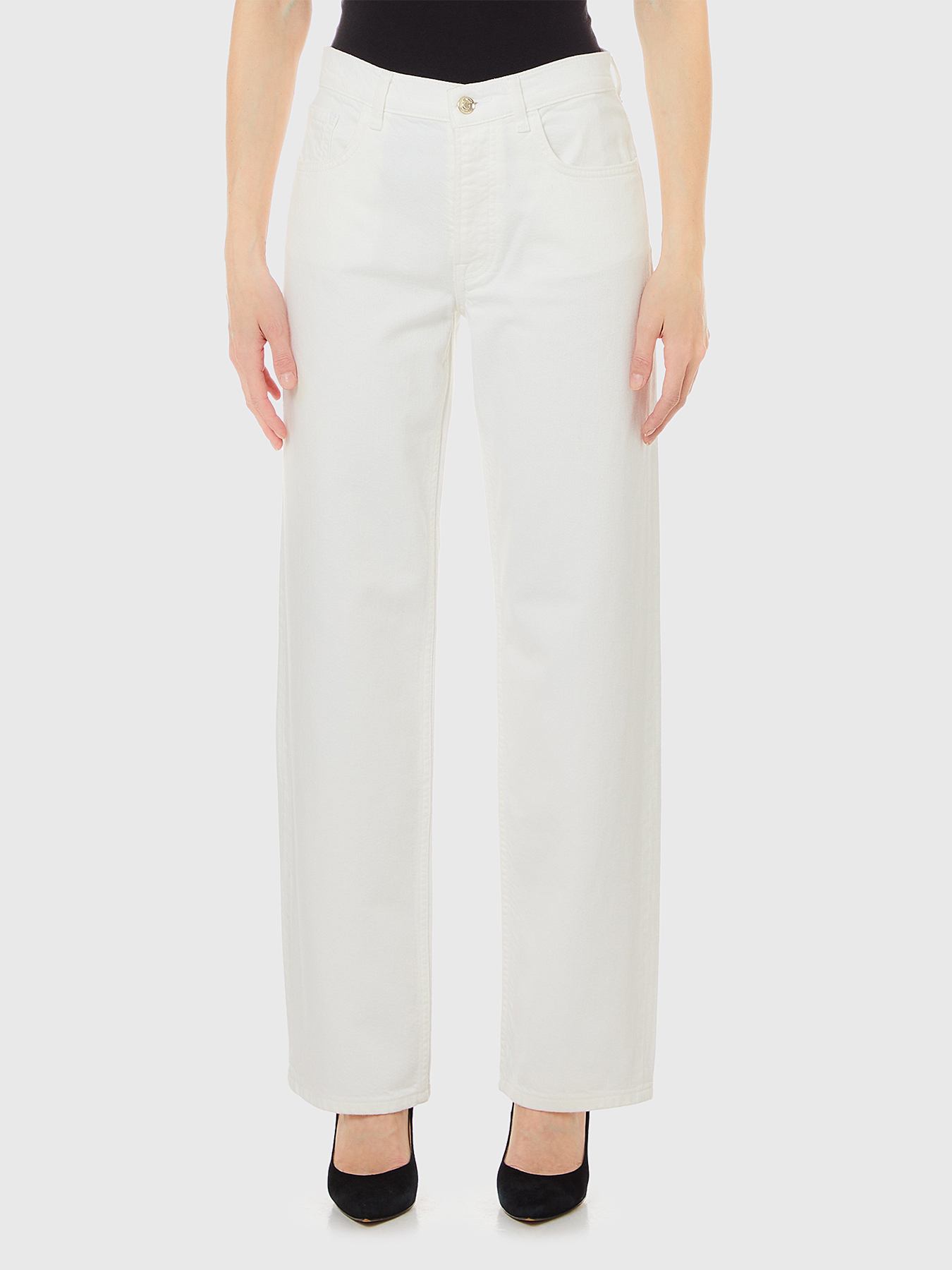 パンツ LIU JO Women Straight Pants WA5459T403311111 White White straight jeans brand LIU JO — Globalbrandsstore.com/en