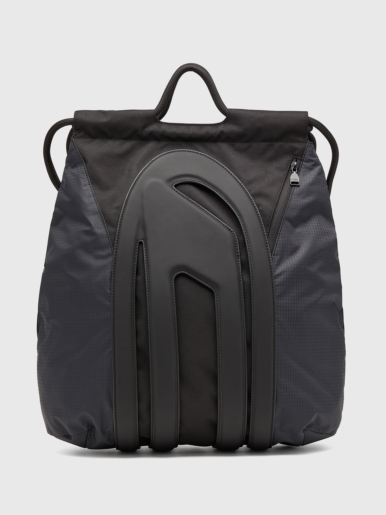 CAGE-D TOTE backpack with logo accent brand DIESEL