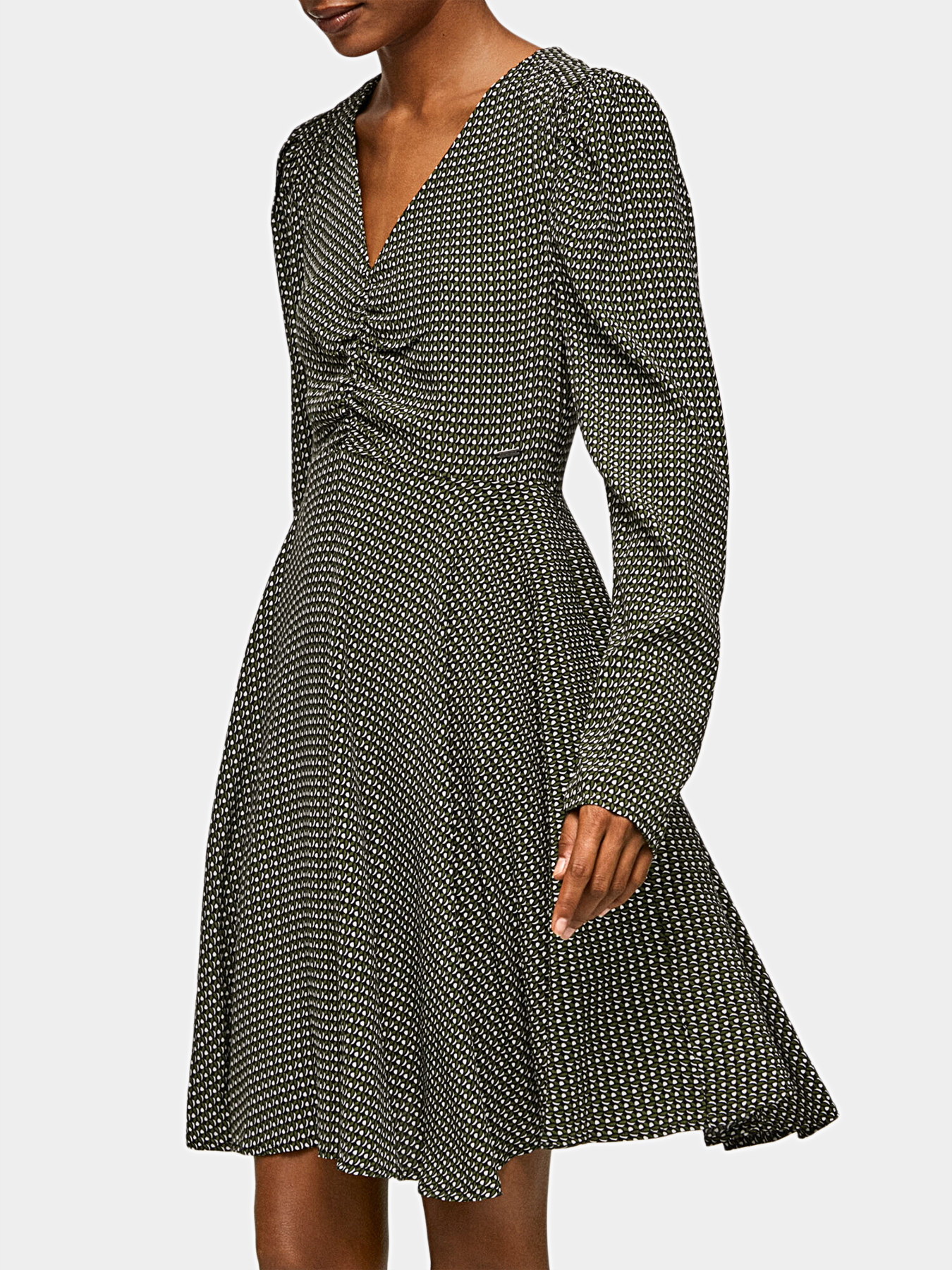 Reiss Edna Check Printed hotter Fit