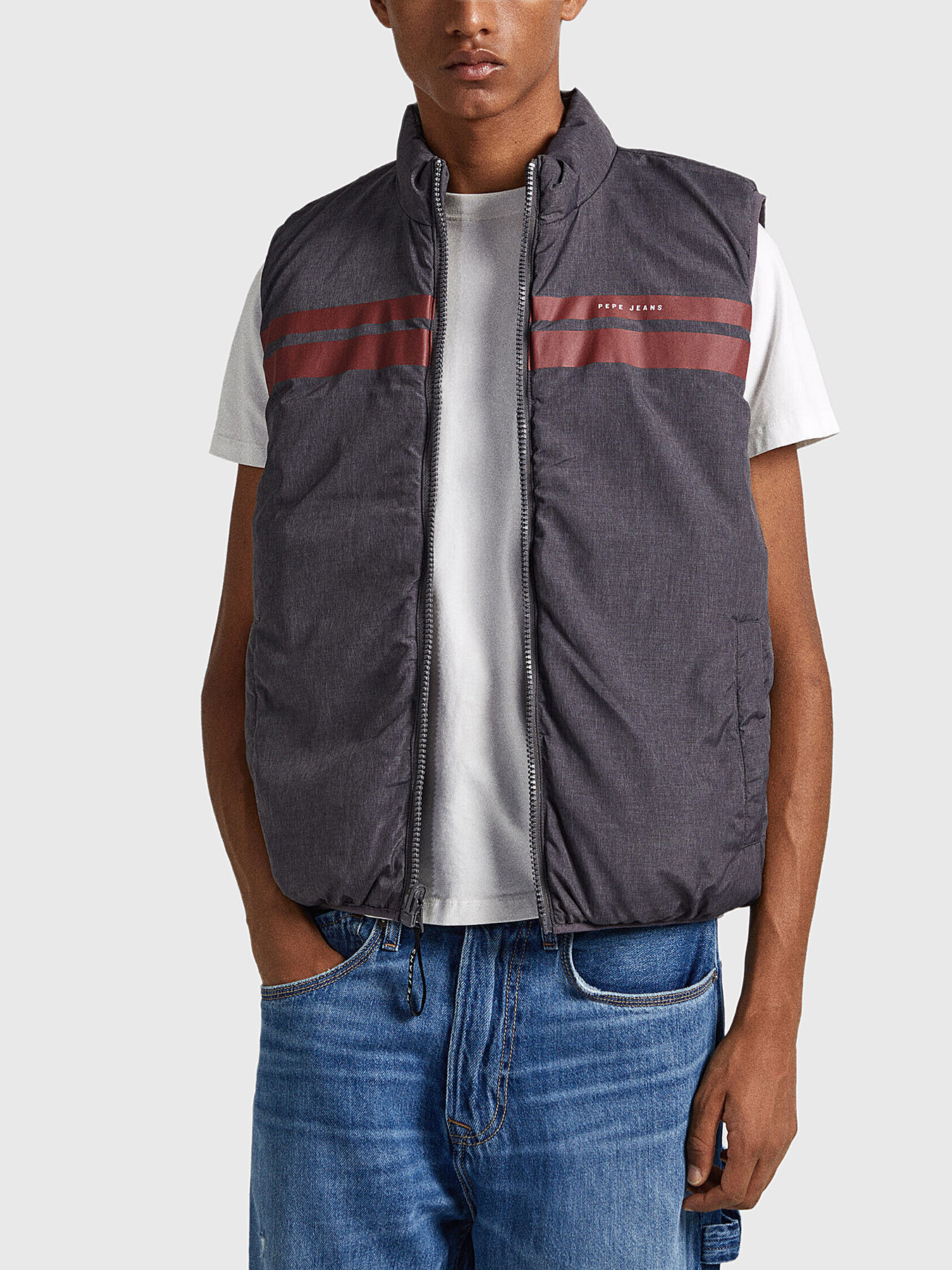 Reversible padded gilet brand Pepe Jeans —
