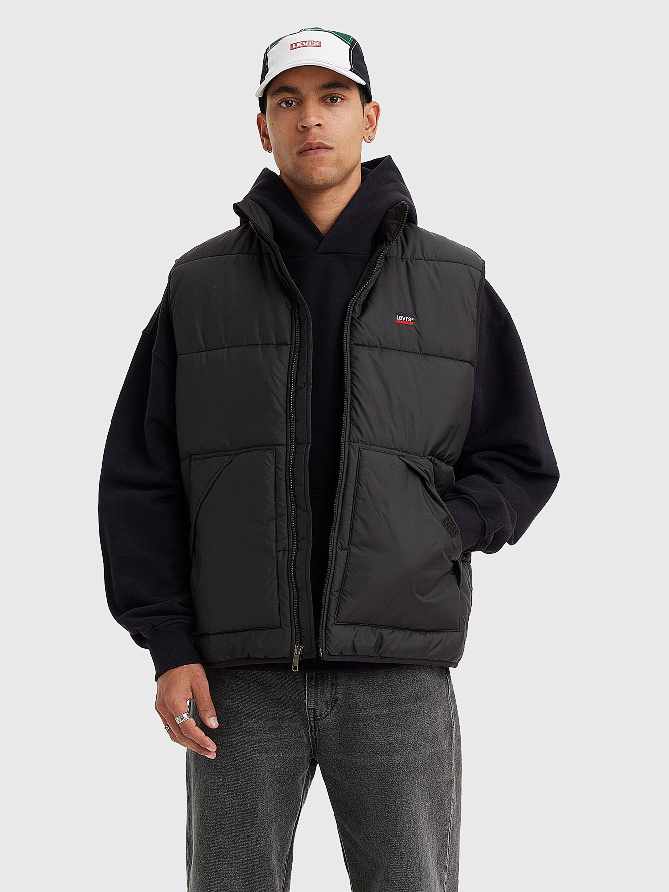 SUNSET black vest brand LEVI S Globalbrandsstore en