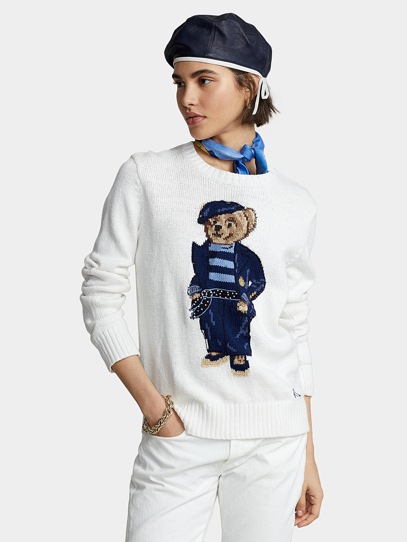 Sweater with Polo Bear accent brand POLO RALPH LAUREN —  /en