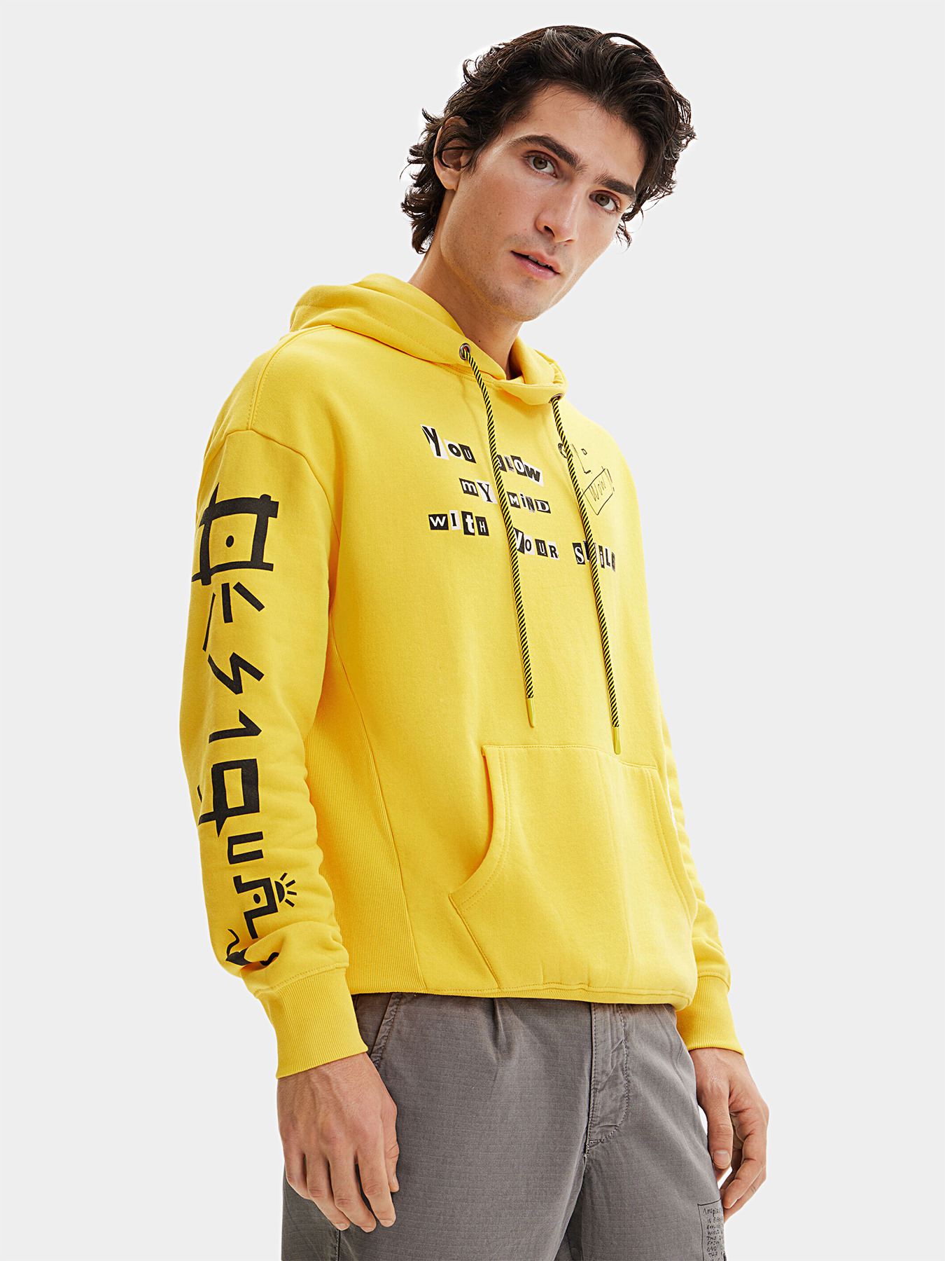 SWEAT CONTANTINO sweatshirt with print brand DESIGUAL