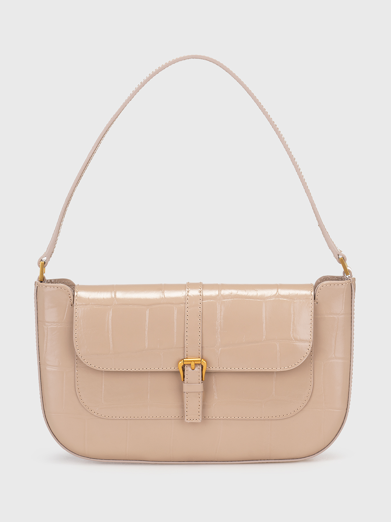 トートバッグ BY FAR Brown Leather Miranda Shoulder Bag BY FAR Brown Miranda Bag By Far