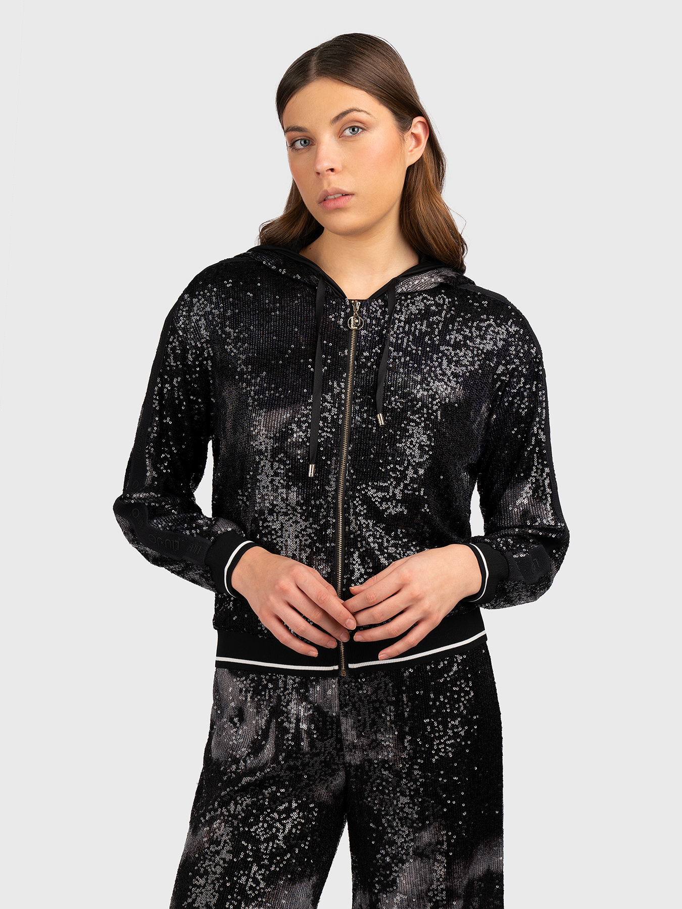 Jacket with appliquéd sequins brand LIU JO