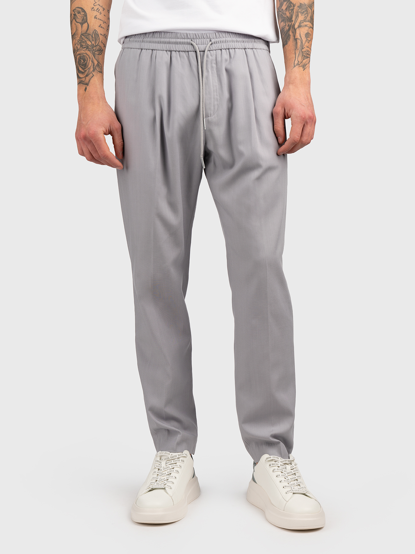 anthony calydon Elastic trouser grey グレー 【公式通販】