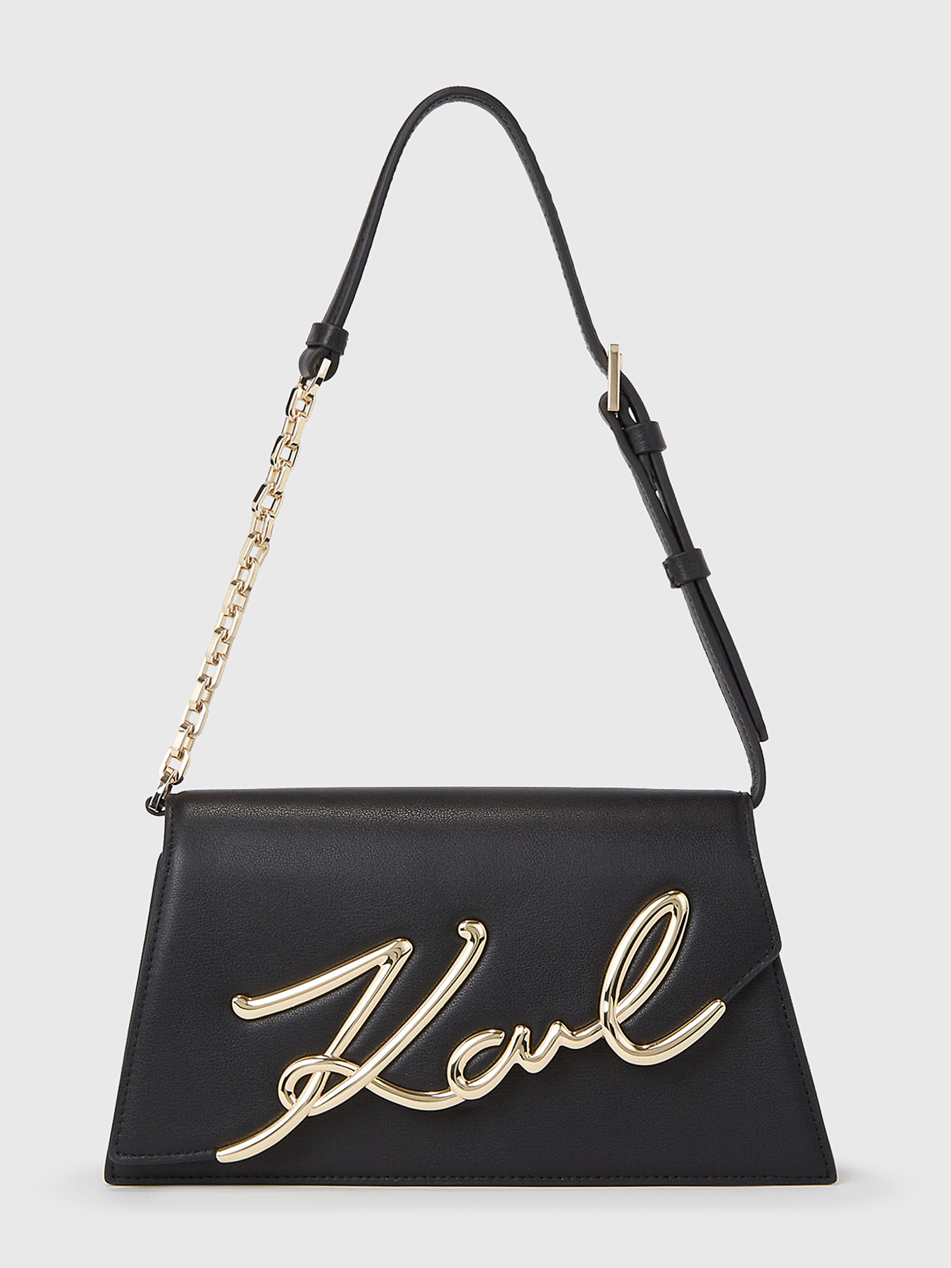 Leather crossbody bag Karl Lagerfeld Black in Leather - 32203347