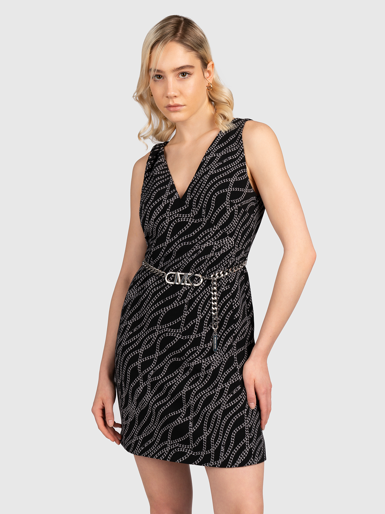 slim fit dress slacks Peter Cohen: Sleeve Sign Wrap Dress