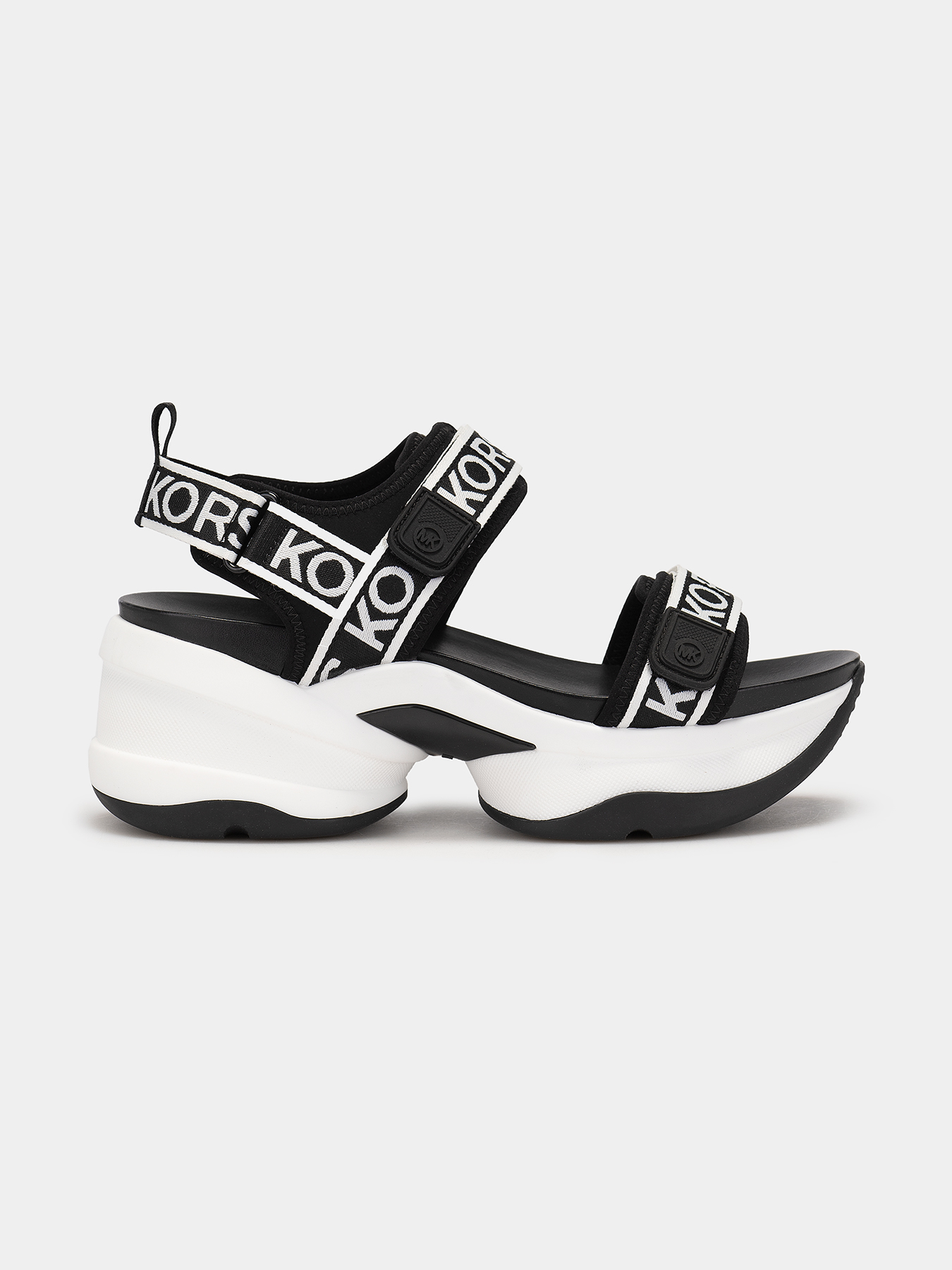 MAVERICK sandals with logo details brand MICHAEL KORS