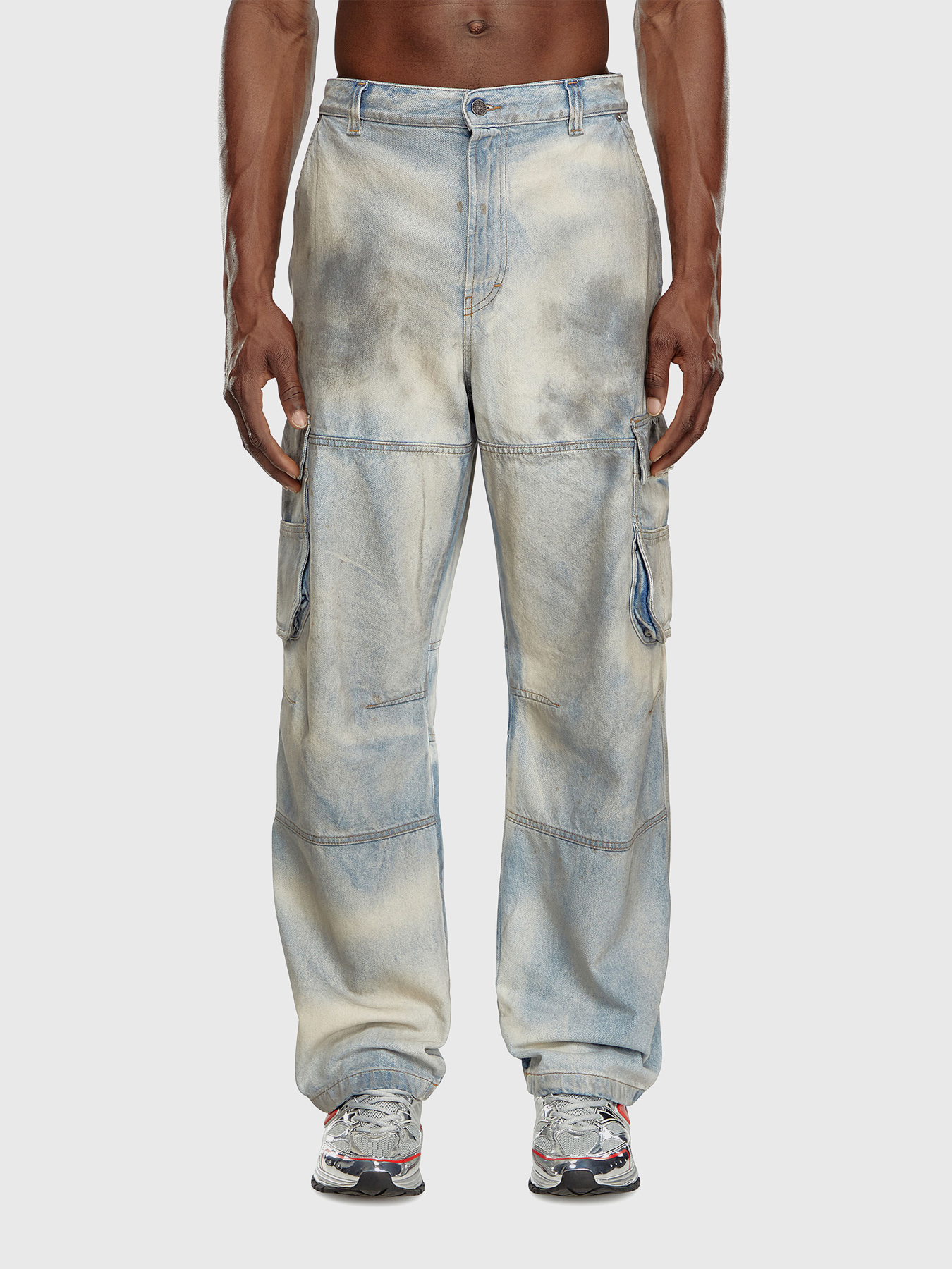 パンツ DIESEL D-FISH-CARGO D-FISH-CARGO-S1 cargo jeans brand DIESEL — Globalbrandsstore
