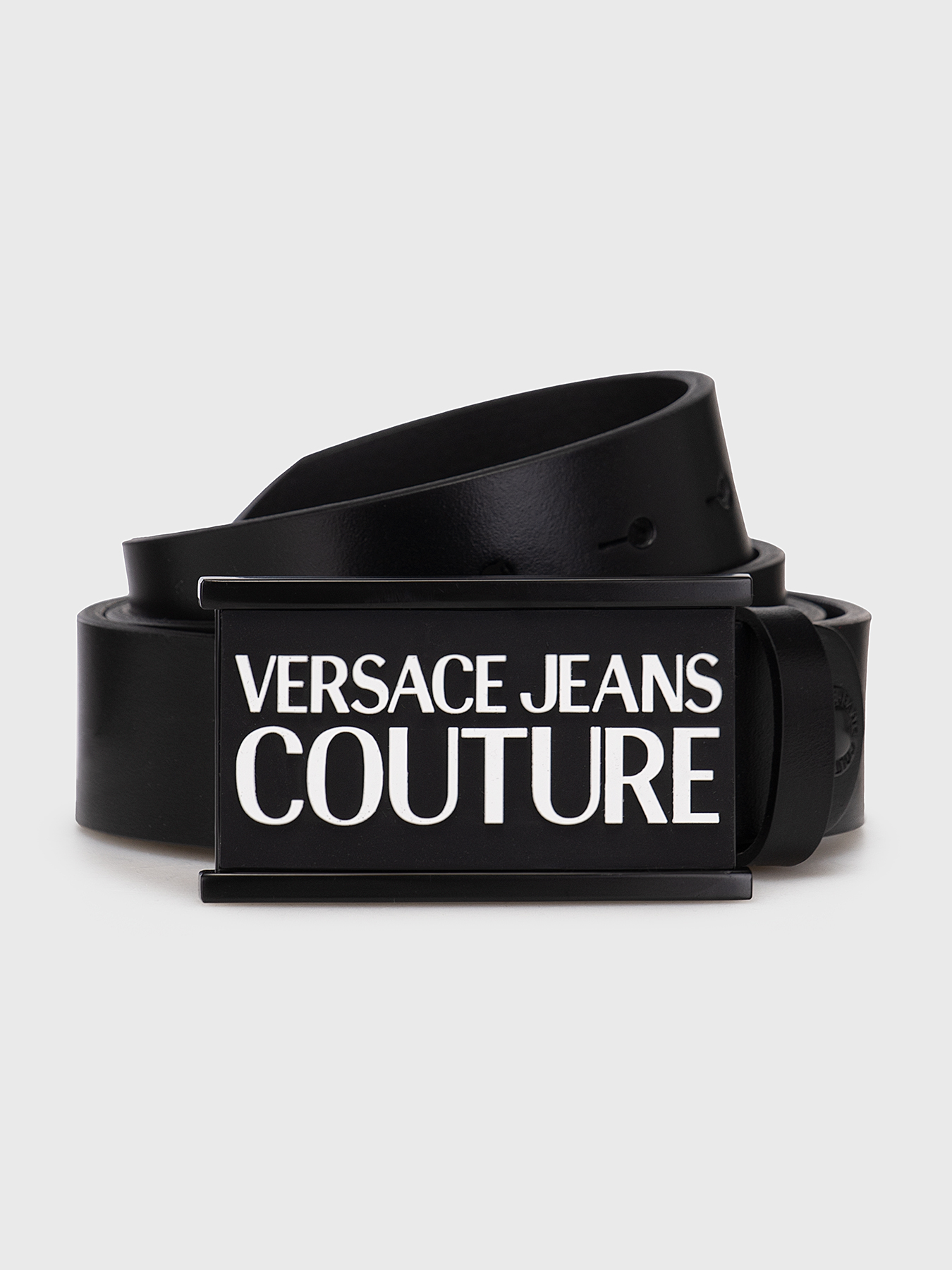 VERSACE JEANSヴェルサーチジーンズLogo Buckle Beltベルト VERSACE JEANS(ヴェルサーチジーンズ) ベルト(メンズ) - 海外