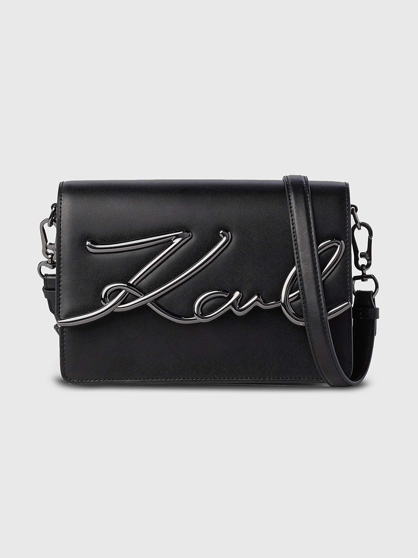 K ロゴ ナイロン バッグ 黒 Nylon OX SQUARE CROSS BAG / BLACK | R/F STORE |
