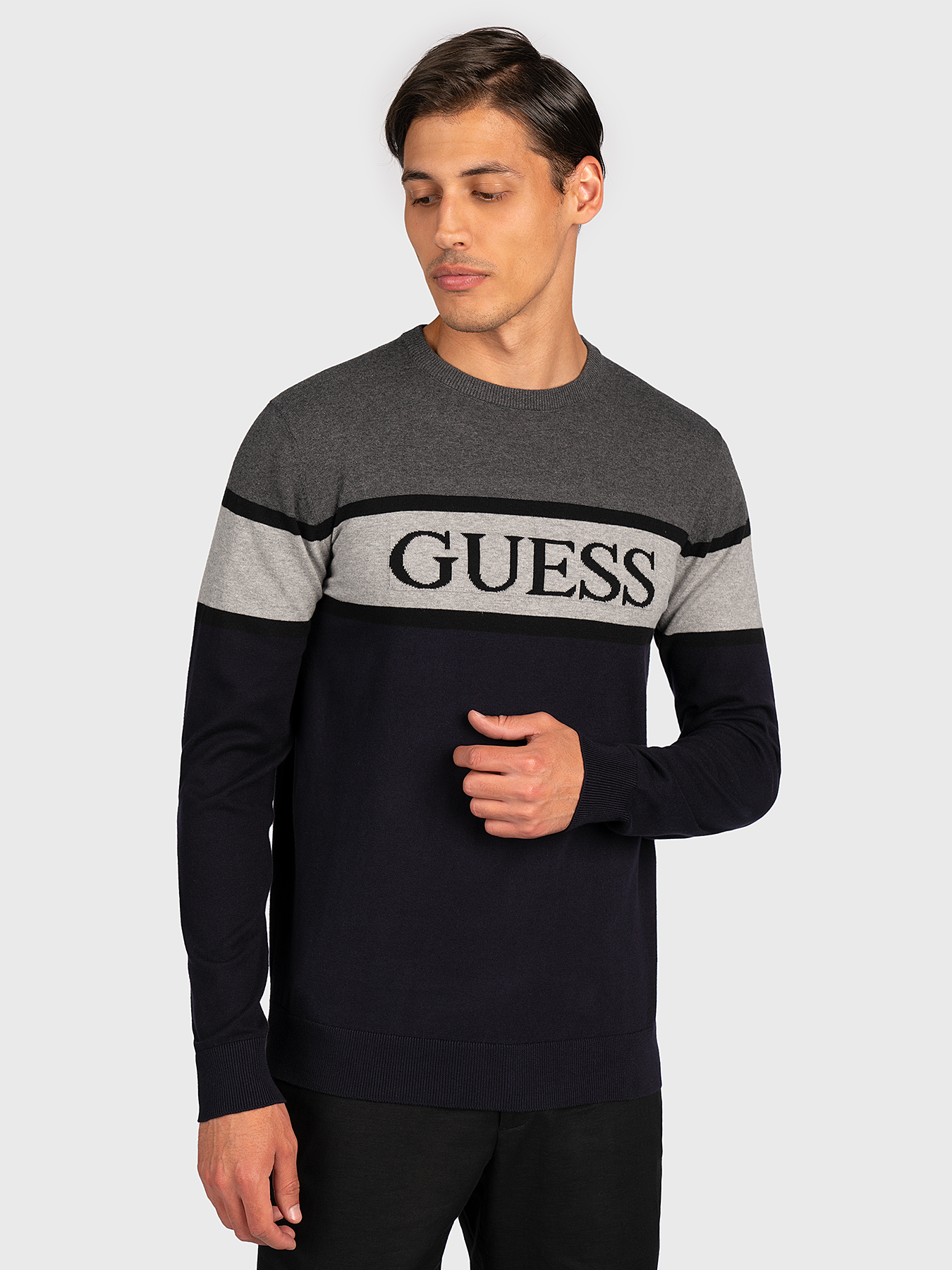 KENNETH Sweater with logo brand GUESS — Globalbrandsstore.com/en