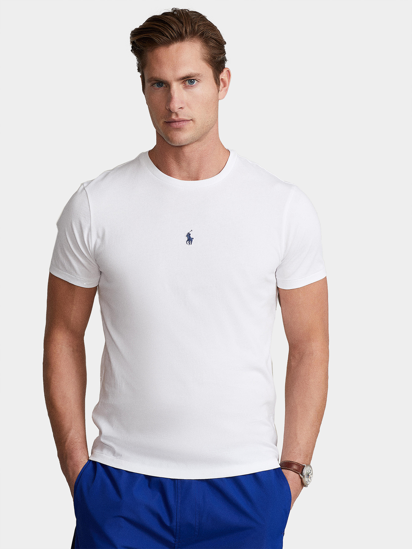 Cotton T-shirt brand POLO RALPH LAUREN — Globalbrandsstore