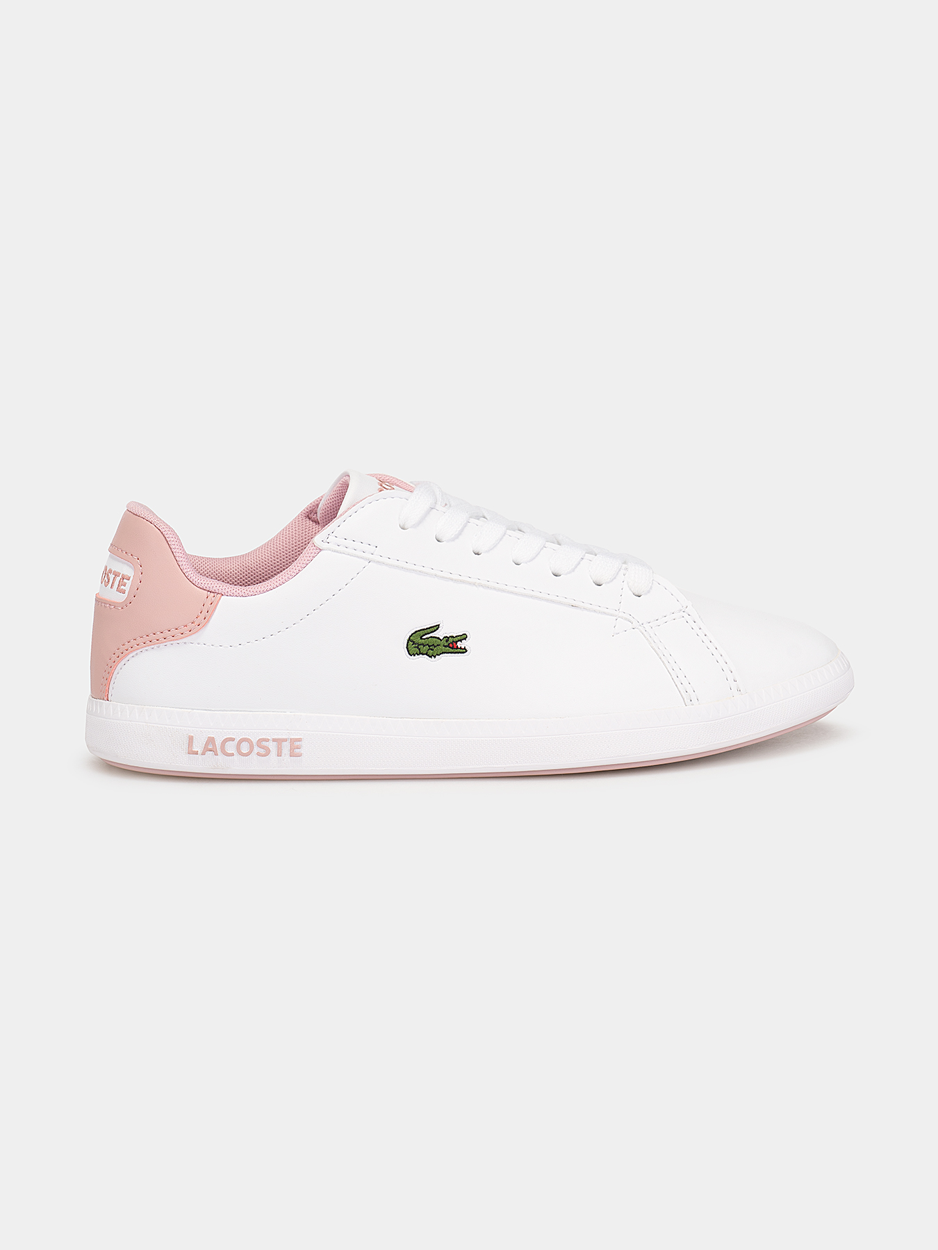 GRADUATE 0721 sports shoes with pink accent brand LACOSTE
