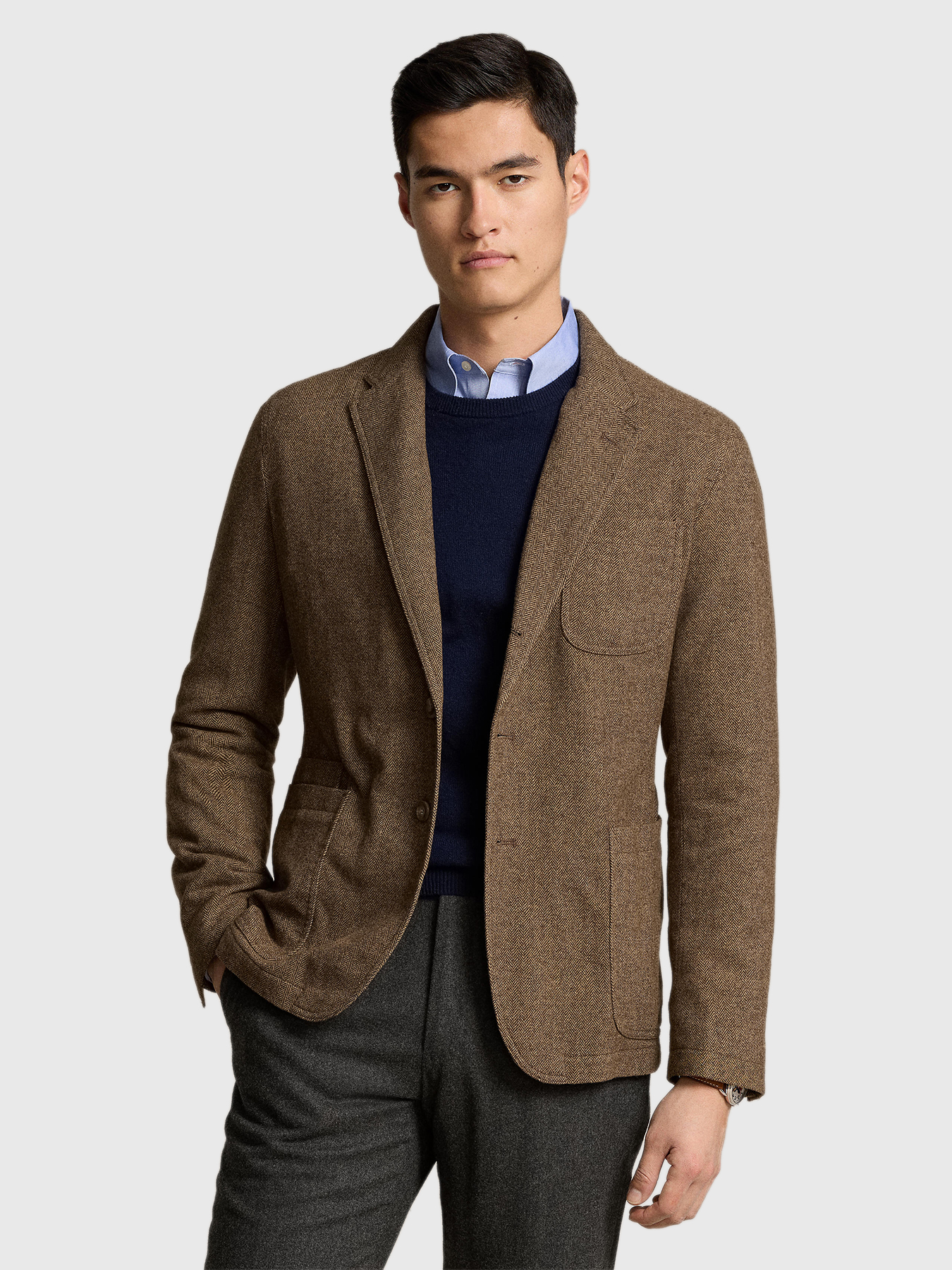 Herringbone jacket brand POLO RALPH LAUREN — Globalbrandsstore.com/en