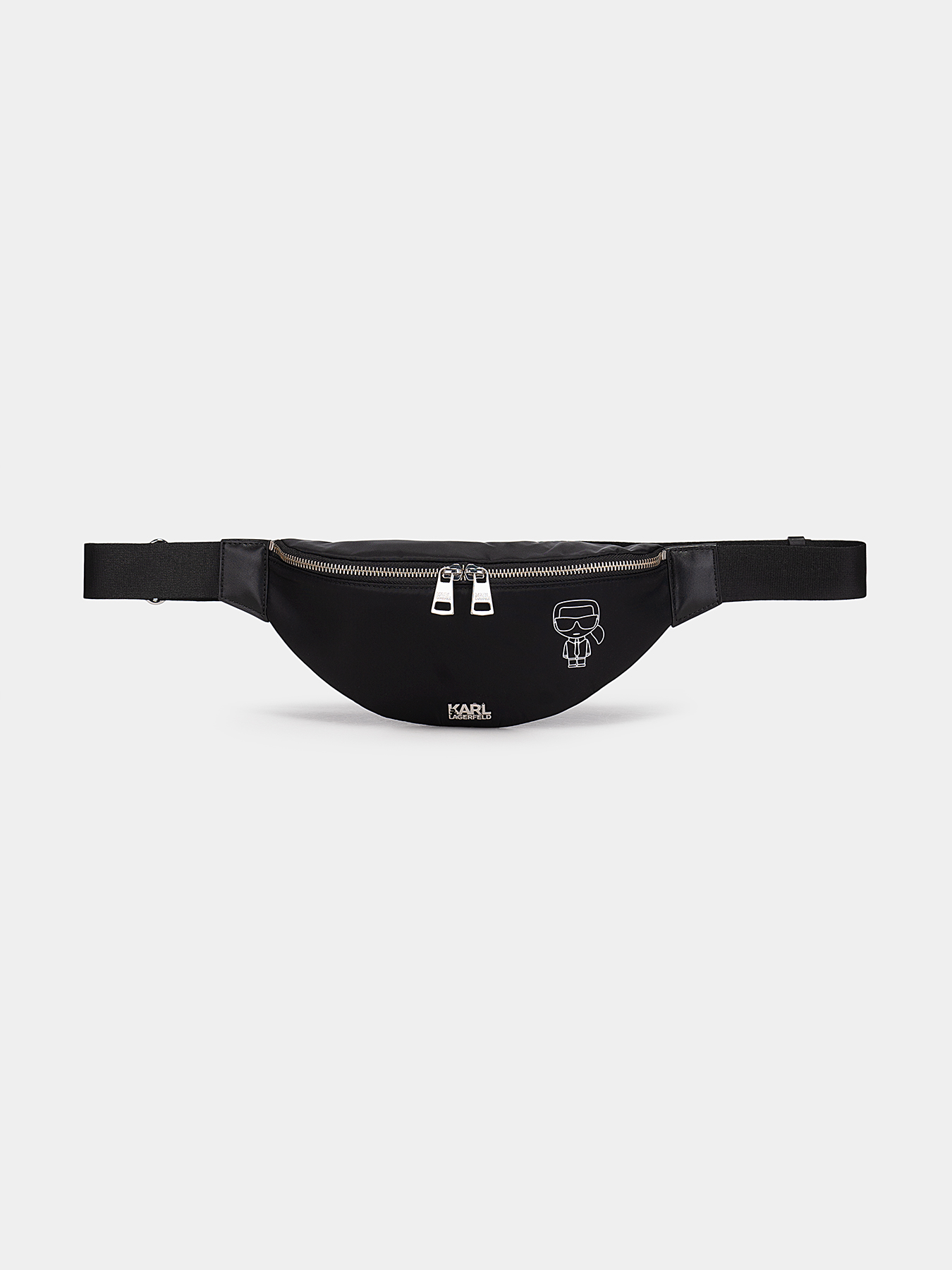 Waist bag with logo accents brand Karl Lagerfeld
