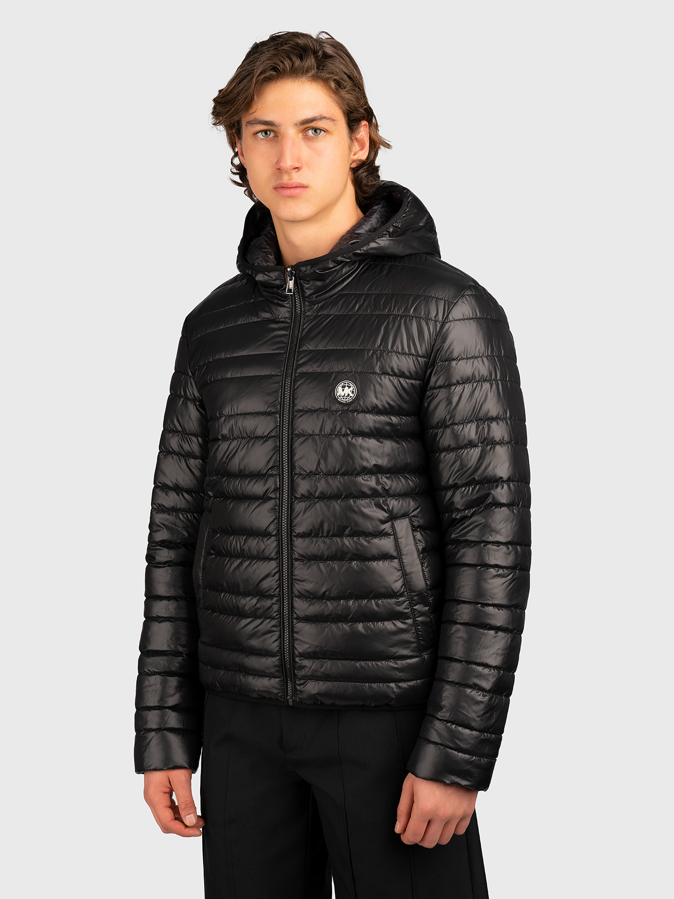 Herringbone Mixed-Media Jacket | Michael Kors