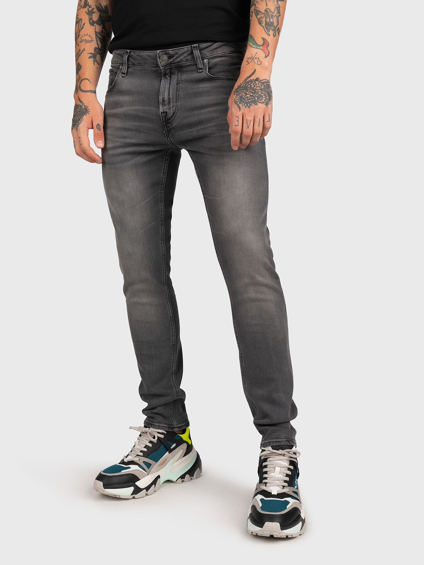 CHRIS grey jeans brand GUESS —