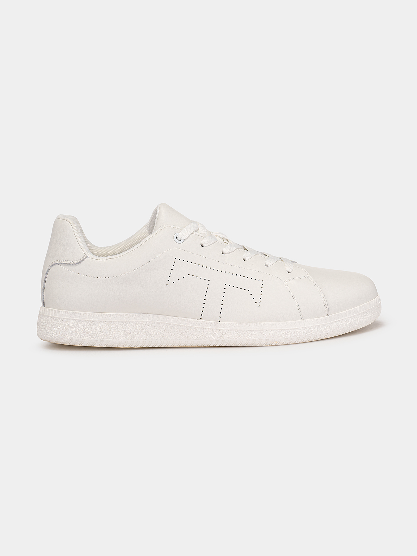 PERLDOT leather sneakers brand TRUSSARDI — Globalbrandsstore
