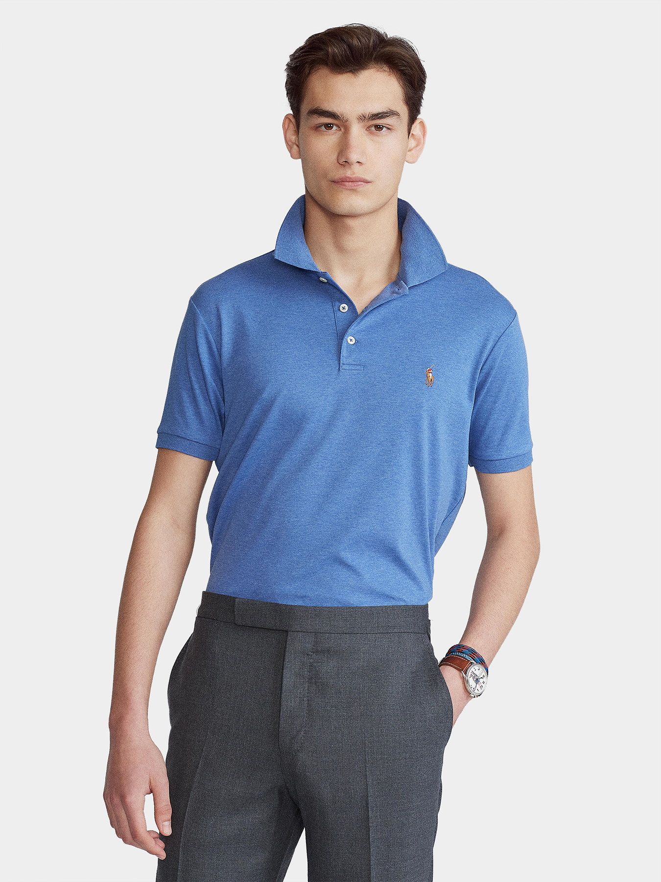 Cotton polo-shirt brand POLO RALPH LAUREN